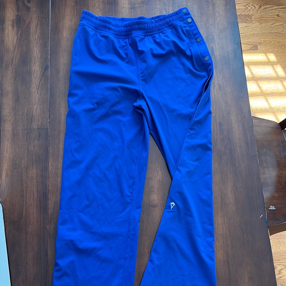 Ivviva Girl Blue Tear Away Practice Pants. Size 14.